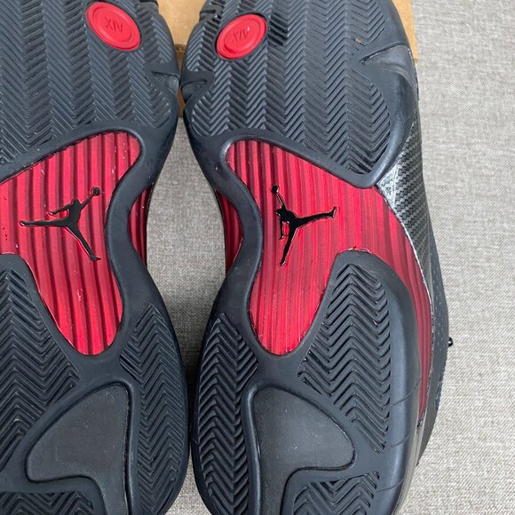 Nike Jordan 14 Retro SE Sneaker Shoe Men's 12 Black Anthracite BQ3685-001 - Picture 16 of 16